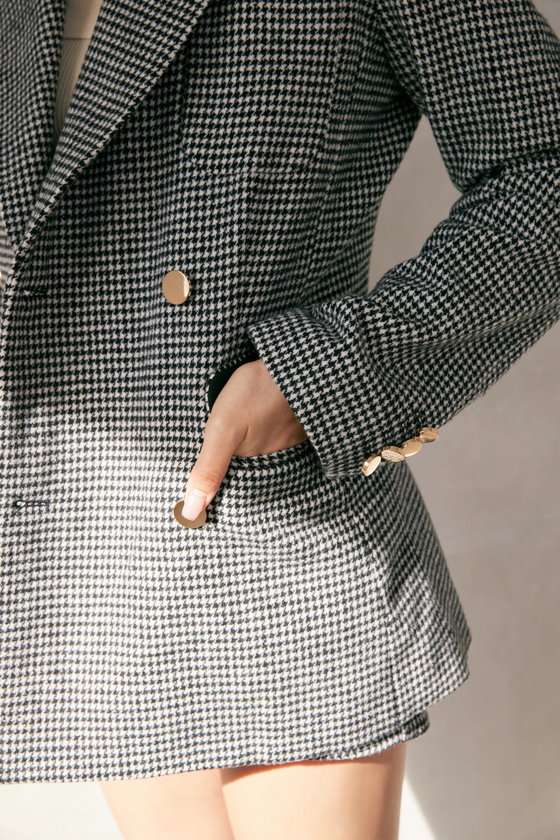 Houndstooth Coat